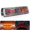 Bright LED Truck Tail Rear Lamp Lights Mulfunctions Reversing Lighting w/ Brake Stop Stream Turn Signal for Car Lorry Trailers