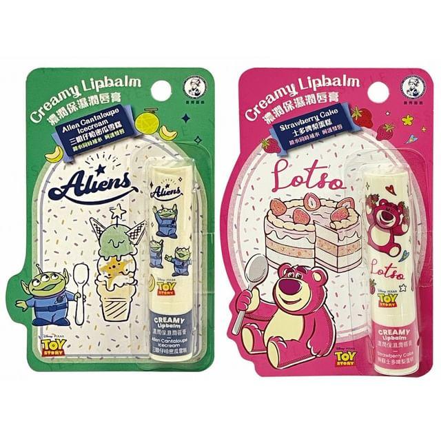 Rohto Mentholatum - Disney Pixar Toy Story Creamy Lip Balm Strawberry Cake - Lotso