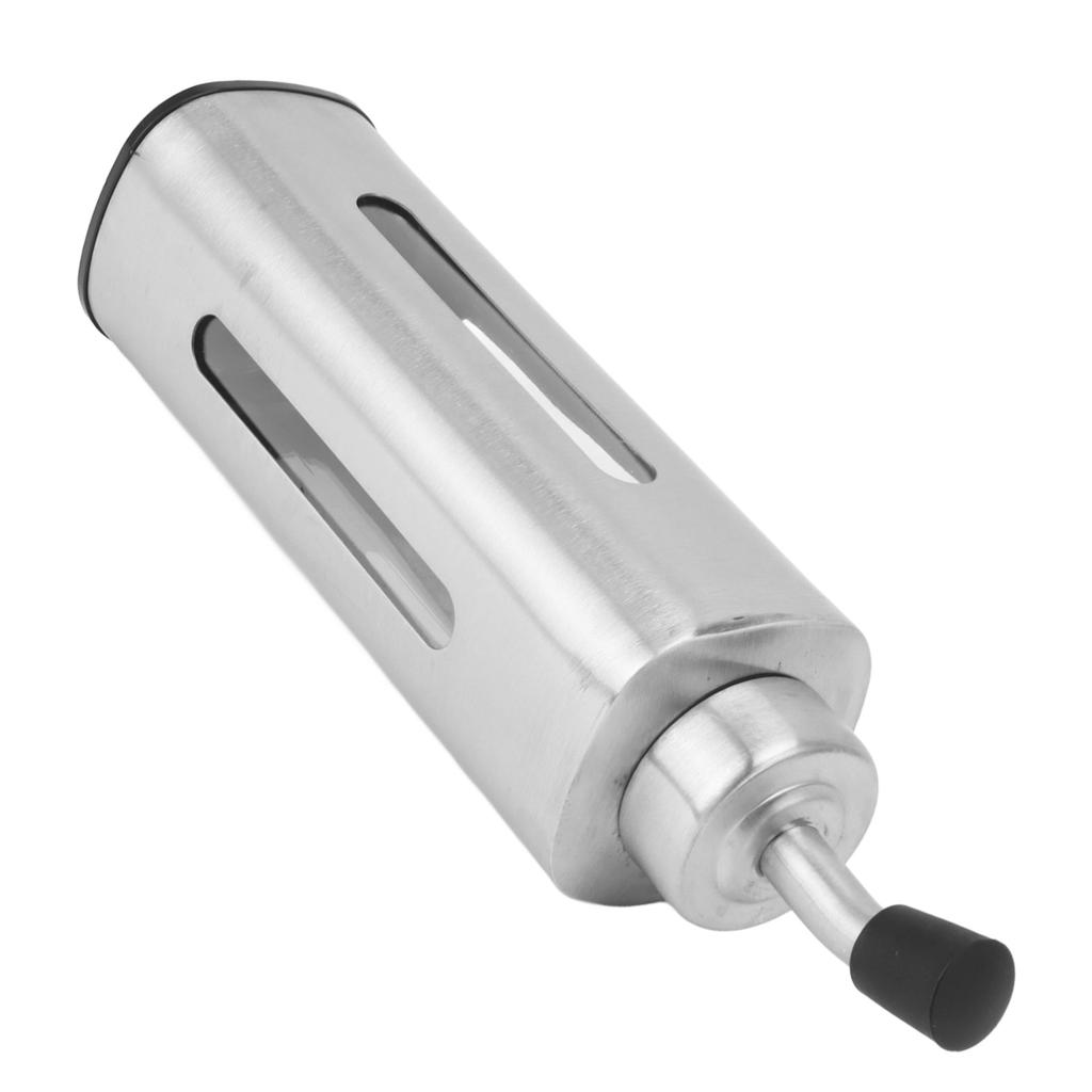 220ml Ölspenderflasche Edelstahl Ölflasche Saucenbehälter für Olivenöl Essig Sojasauce Rechteckig