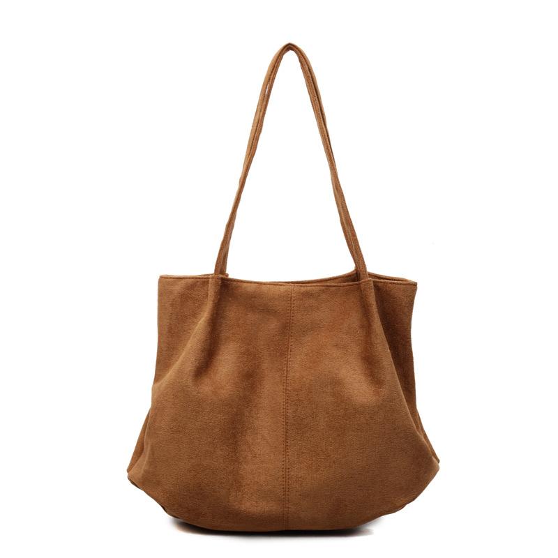 Large Capacity Commuter Bag Retro Women's Shoulder Bag Lightweight Tote Bag
