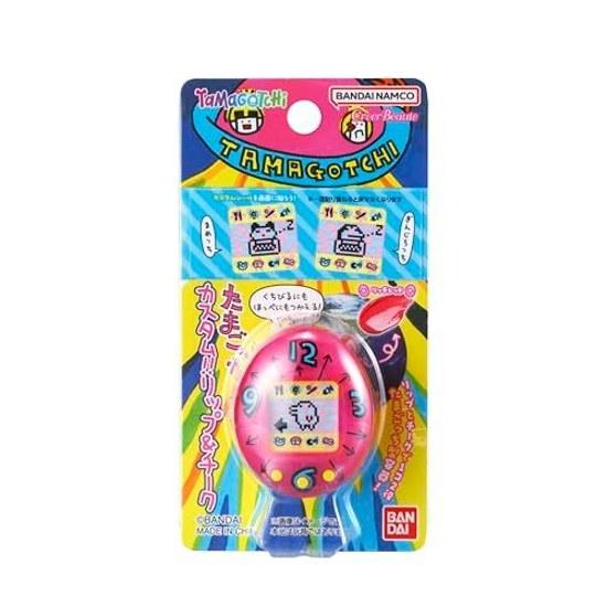 Bandai Tamagotchi Custom Lip Cheek First Generation Transparent Pink Suitable Ages 15 Up
