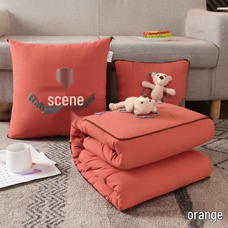 

Cartoon Bear Pillow Blanket