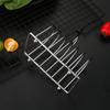 Loop Carry Handle Bread Rack 6 Slots Cooling Cooling Holder Slices Toast Rack  Sponge