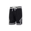 Dri-FIT Men Loose Five-point Casual Shorts Black with Color-block Striped Trim DX1488-010