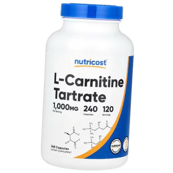 Carnitine Tartrate, L-Carnitine Tartrate, Nutricost (02647001)