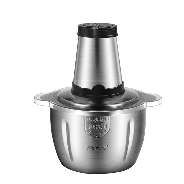 

Новая электрическая мясорубка из нержавеющей стали кухонный комбайн измельчитель кухонные принадлежности измельчитель овощей и фруктов бытовая мясорубка EU Plug чёрный