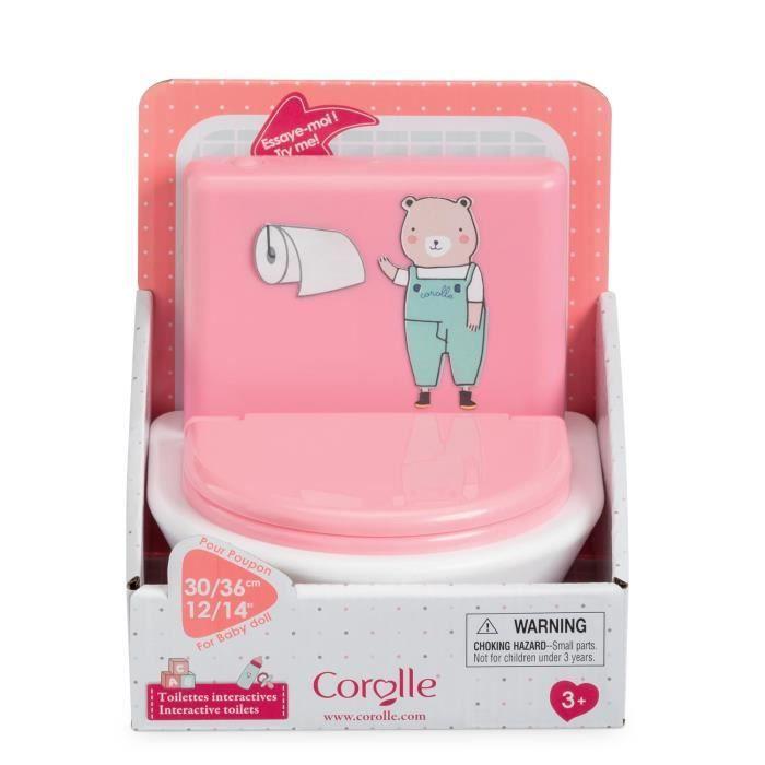 Corolle Interactive Toilet for 30 and 36cm Baby Dolls