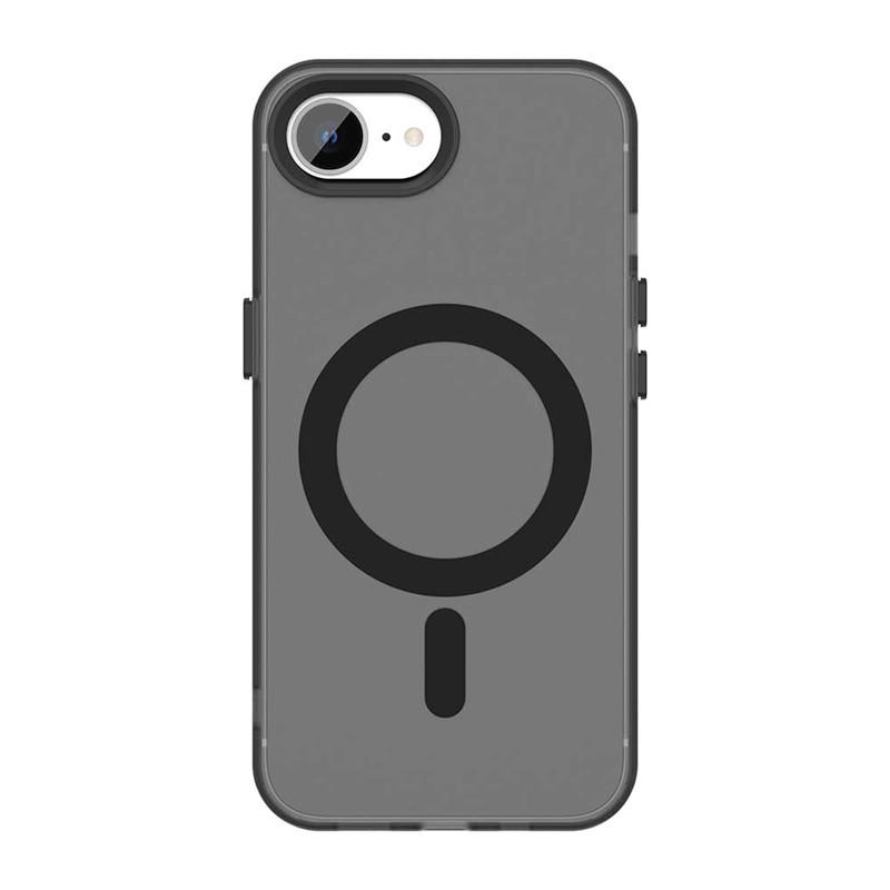 

For iPhone 16e Case iPhone 16e Cover Magnetic Matte Durable Bumper Shield Protective Back Phone Cases For iPhone 16e Funda For iPhone 16e чёрный