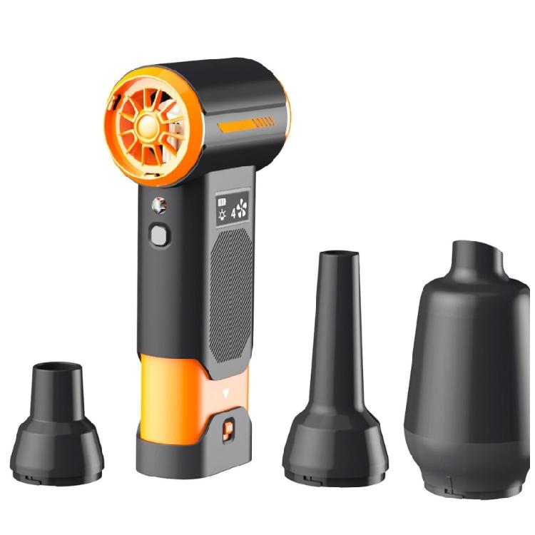 Pocket Fan Handheld Powerful 8000mAh Mini Fan Air Blower Rechargeable Air Blower Cooling Fan For Home Office
