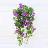 Artificial Trumpet Vine Flowers Silk Flower Decoration Hanging Ceiling Vine Branch Wall Hanging Flower for Home Decor