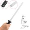 8" Ceramic Sharpening Rod Stick Sharpener with ABS Handle for Knife Blade Edge KTY