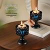 Ceramic Stemmed Cup Soy Wax Scented Candle - High-End Decorative Ornament & Holiday Gift