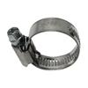 Set of W2 worm clamps Ø16-27 mm, width 12 mm 10 pcs - stainless steel