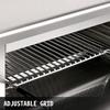 MACHINE A PAIN VEVOR 2000W Salamandre Electrique Professionnelle Toaster Hamburger Cuisine Grille Pain Toaster Pour Faire Fondre100