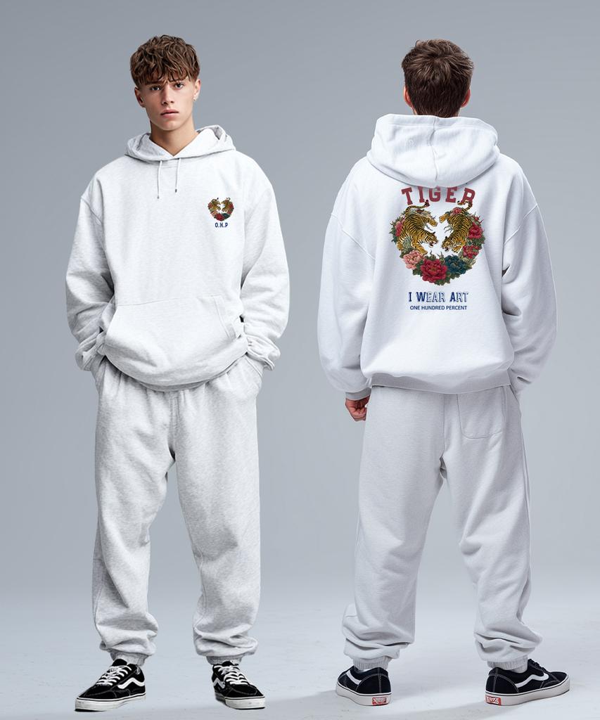 Ohpxharmonia Heart Tiger Oversized Heavy Hoodie 6 (A Type)