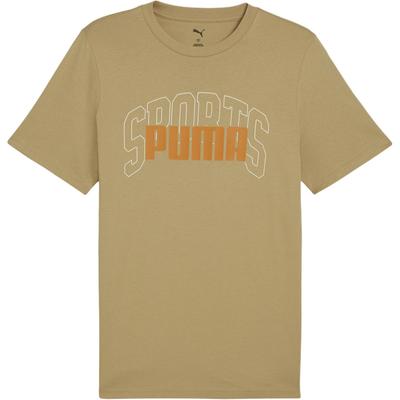 Graphics Collegiate Soft Short Sleeve T-Shirt Men Tops Light-Brown 630560-83