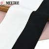 Meetee 10-50cm Wide Elastic Bands Soft Skin Rubber Band Strap Underwear Pants Webbing Tapes DIY Garment Sewing Accessories