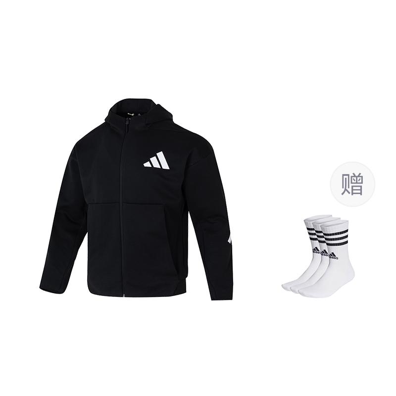 Adidas Free Shipping With AdiClub Z.N.E. Full Zip Hooded Track Jacket JD5984