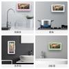 Waterproof Phone Storage Box In Bathroom Foldable Rotatable Adjustable for Showering Watchi TV No Need for Punching Storage Rack