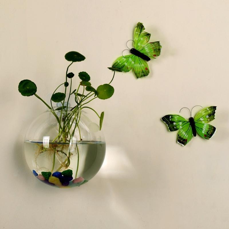 Glasvase, Wandbehang, Hydrokultur, Terrarium, Fischtanks, Topfpflanze, Blumentopf