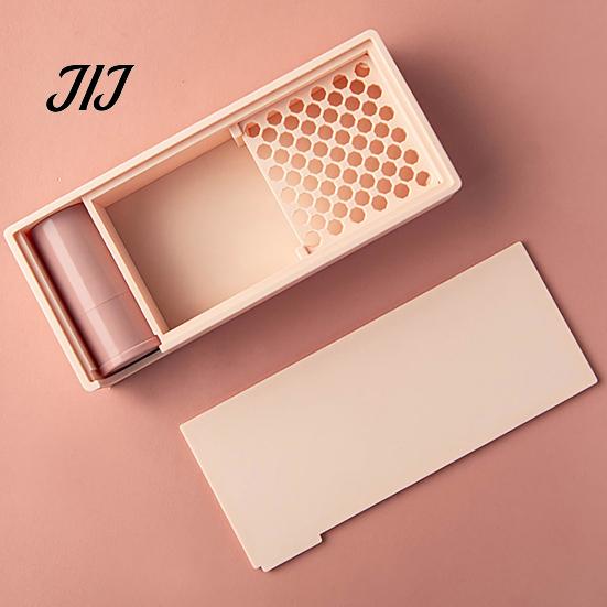 Polymer Clay Working Station Tools Kit, Powder Storage Box with Sieve Brush Container, Crafting Accessories Craft Organizer, Air Dry Accessory for DIY