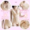 Shapewear for Crotch Waist Body Makeup Suit [SCGEHA] Women, Bodysuit, Innerwear, Closure, Nipper, Camisole, (XL, Black)