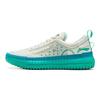 Li Ning Rsr 202 Absorption des chocs Antidérapant Résistant à l'usure Maintien Léger Rebond Chaussures de basket rétro basses Homme sneaker Blanc Vert ABCU045-5