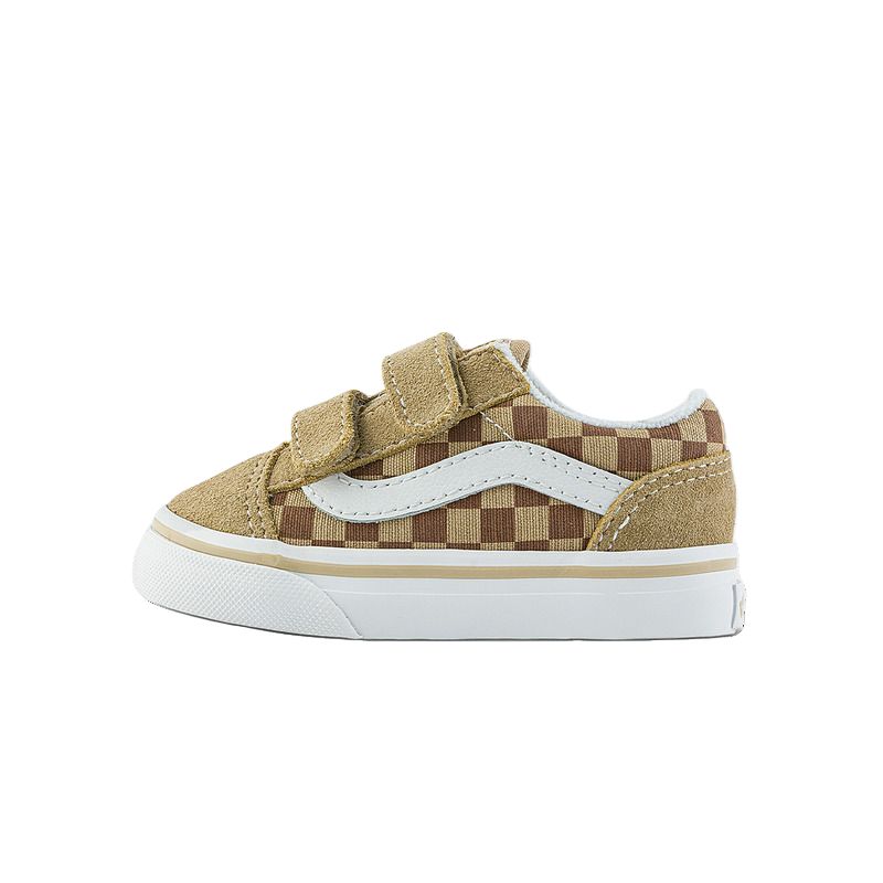 Vans Comfortable Lightweight Durable Low-Top Walking Shoes Baby Shoes Brown VN0009RCBF2