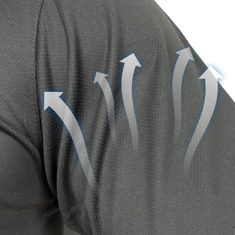 NHZHIW Men's Quick-Dry Training T-Shirt and Shorts Set