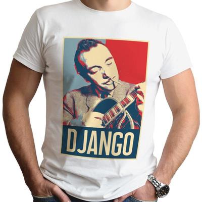 Django Reinhardt TShirt Retro Art Guitar Guitarist Fan Music Jazz Top Tee Gift