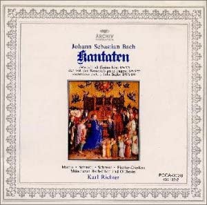 

CD MÜNCHENER BACH CHORUS, MATHIS (EDIT - JS Bach: Cantata Nos. 5, 56, 180 POCA3028 Japan ObiClassical Used