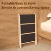 Wooden Foldable Pet Ramp Universal Safety Ramps for Small Dogs Cats Easy to Carry Multifunctional Pet Climbing Ladder