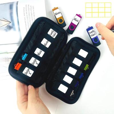 USB atmintinės dėklas Laikymo dėklas Laikiklis Laikymo krepšys USB atmintinės Elektroninių priedų organizatorius USB atmintinei, rašikliui