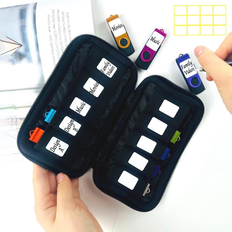 Pouzdro na USB flash disk Úložný prostor Držák pouzdra Úložná taška USB flash disk Organizér elektronického příslušenství pro USB flash disk pero