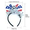 1pcs Football Fans Cheering Headbands, Football-themed Decorative Headband, Football Headband Suitable for Adults and Children