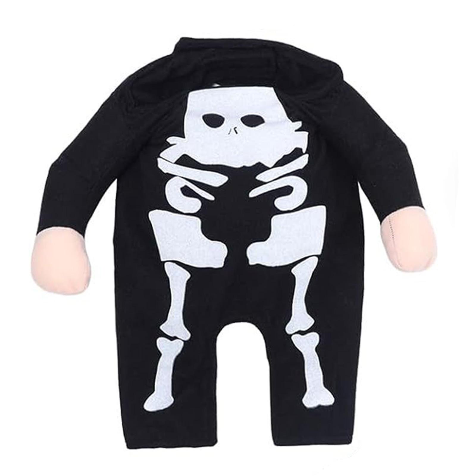 

Костюм для собак средних и больших пород, пальто скелета на Хэллоуин, одежда для собак, весенняя одежда для собак, для использования на открытом воздухе L