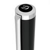 S.t. Dupont 24 Libert  Ballpoint Pen Lacquer Black Palladium Cb465220g