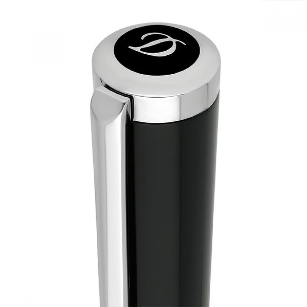 S.t. Dupont 24 Libert Ballpoint Pen Lacquer Black Palladium Cb465220g