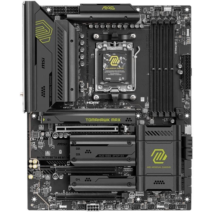 Motherboard - MSI - MAG B850 TOMAHAWK MAX WIFI - AM5 - DDR5 - ATX