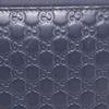 GUCCI Organizer GG Purse 391465 outlet black Sima leather mens Used