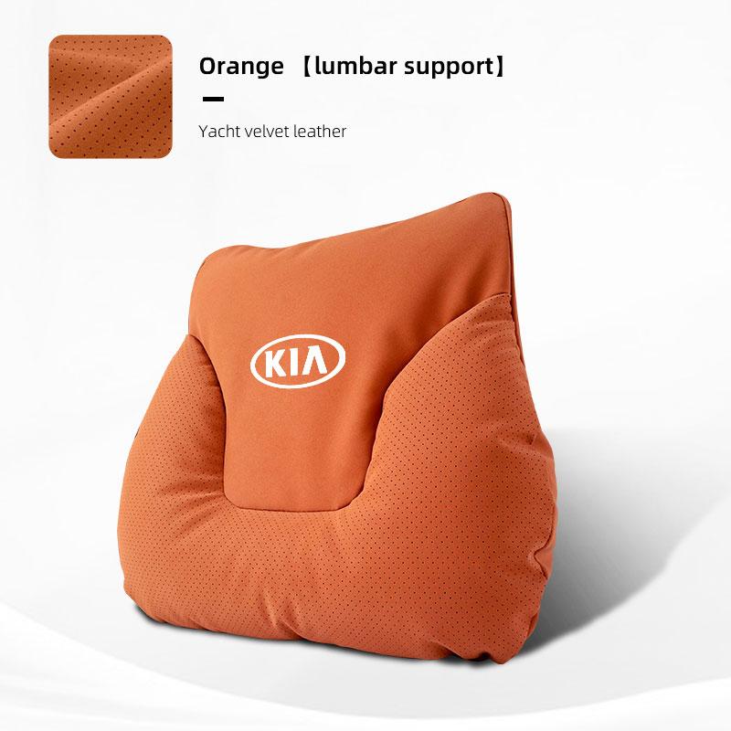 Kia Car Headrest Neck Pillow Support Lumbar Soft Waist Cushion For KIA EV6 Stinger RIO Sorento Picanto Ceed Borrego Syros K4 K5