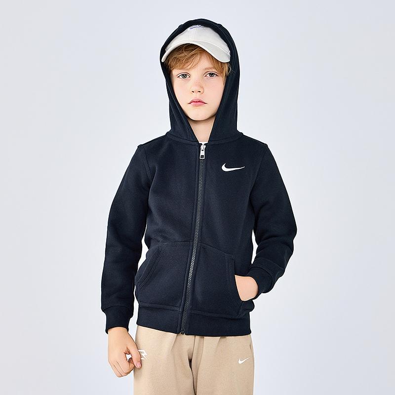 New Nike Sweatshirt Jet Black Kids' NY2032244PS-001