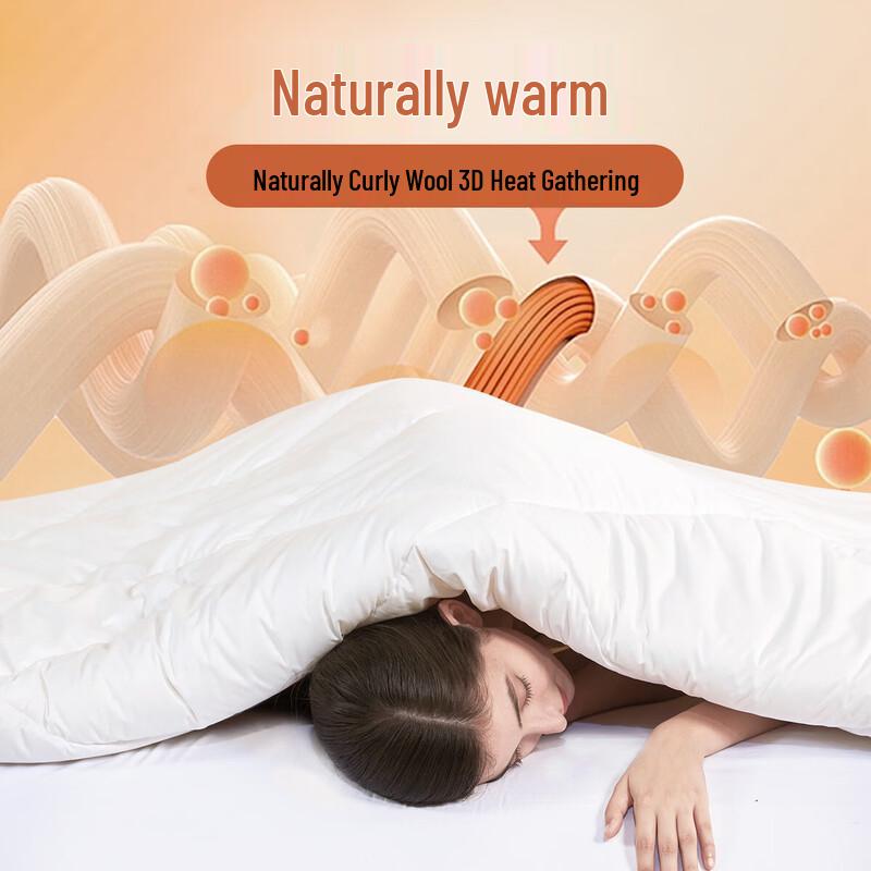 FUANNA Yimeng Antibacterial 100% Wool Winter Quilt