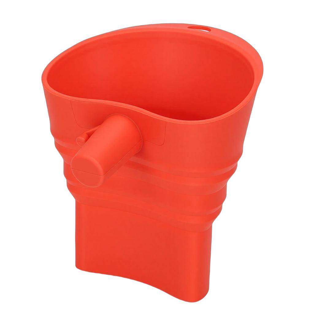 Stand Mixer Flour Funnel Silicone Foldable Easy Pouring Chute Flour Funnel Stand Mixer Attachment for Sugar Eggs Safe