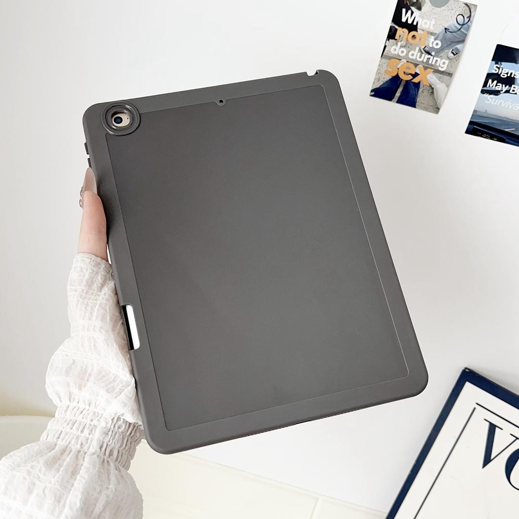 Tablet Case For iPad 9.7-inch (2018)/(2017)/Air 2 Shockproof Soft TPU Cover with Pencil Holder