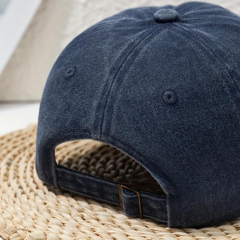 Fashion Versatile Little Daisy Cartoon Print Washed Vintage Soft Top Sunshade Baseball Cap Unisex Baseball Cap