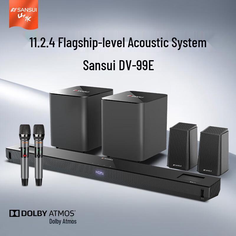 Sansui 5.1 Channel Home Theater System CN plug (adapter included)