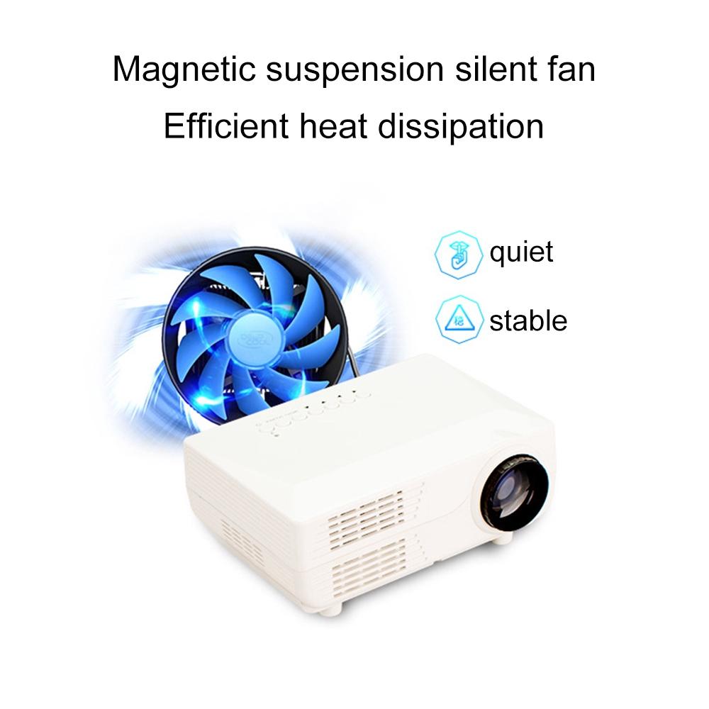 VS311 1080P LED Mini Projector Surport Android/iOS/Windows Full HD Projector Home Theater Projectors Built-in WIfi VGA/HDMI/Data