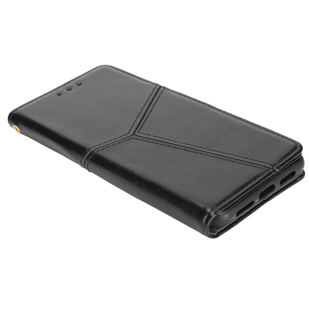 PU Leather Wallet Phone Case with Credit Card Holder Magnetic Buttons for Huawei P20 Pro Shockproof Cover