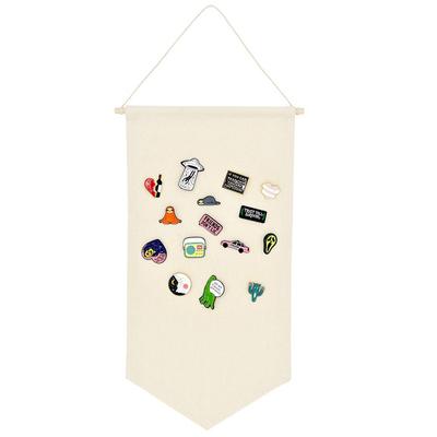 Spilla Nordica Vuota Porta Spille da Balia Panno da Appendere Organizzatore per Spille Espositore per Spille Porta Spille Collezione Spille